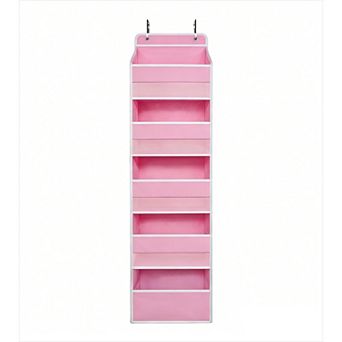 Over Door Organizer, 5 Large Pockets, 6 Mesh Pockets, Heavy Duty, Eco Friendly, Easy Install