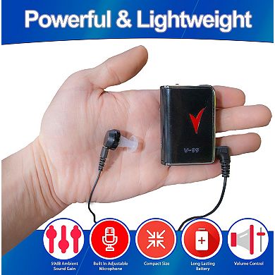 Magic Ear Hearing Aid - Personal Sound Amplifier - Lightweight & Discreet