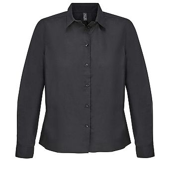 SOLS Womens/Ladies Bailey Poplin Long-Sleeved Shirt