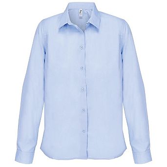 SOLS Womens/Ladies Bailey Poplin Long-Sleeved Shirt