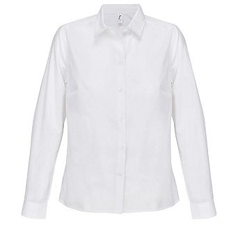 SOLS Womens/Ladies Bailey Poplin Long-Sleeved Shirt