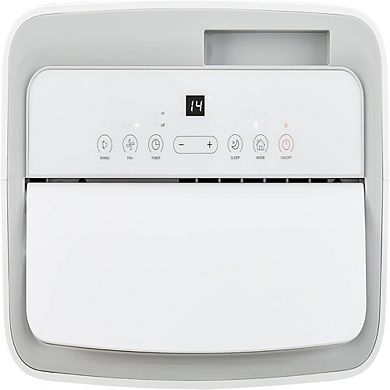 12000 BTU Portable Air Conditioner, 3-in-1 Cooling Fan Dehumidifier, 24H Timer, Window Kit, White