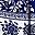 Blue Bohemian Flowers