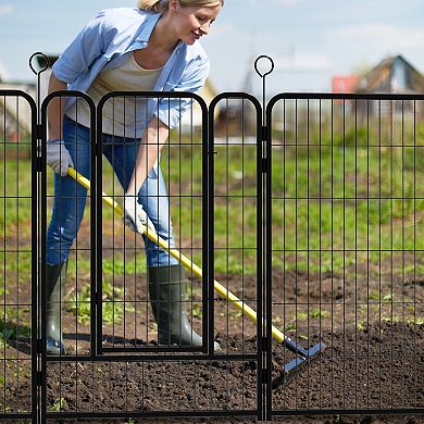 IFMALL Heavy Duty Expandable Pet Exercise Pen with Removable Panels and Anti-Skid Base