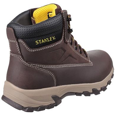 Stanley Mens Tradesman Lace Up Penetration Resistant Safety Boots