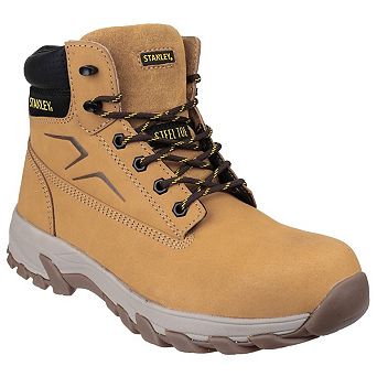 Stanley Mens Tradesman Lace Up Penetration Resistant Safety Boots