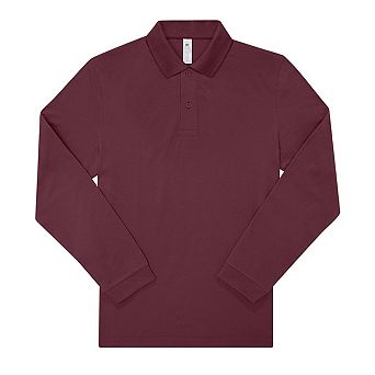 B&C Mens My Long-Sleeved Polo Shirt