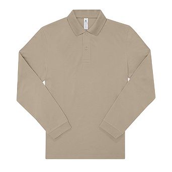 B&C Mens My Long-Sleeved Polo Shirt