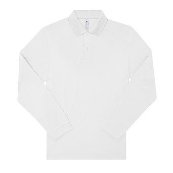 B&C Mens My Long-Sleeved Polo Shirt