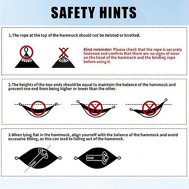 Large Canvas Cotton Hammock with Wooden Spreader Bars 500 LBS Capacity for Patio and Backyard