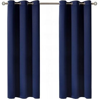 Blackout Curtains for Bedroom 63 in Long Room Darkening Thermal Insulated Sunlight Blocking