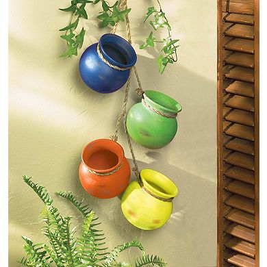 Zingz Home Sobrio Dangling Terra Cotta Pots
