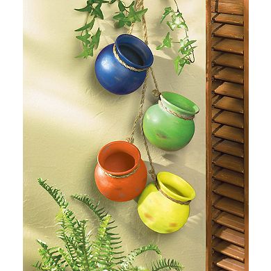 Zingz Home Sobrio Dangling Terra Cotta Pots