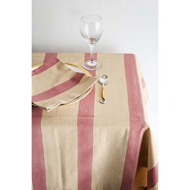 Oh Stripes Block Print Napkins, Set of 4