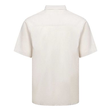 Trespass Mens Suntan Short-Sleeved Shirt