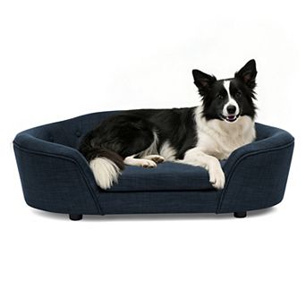 IFMALL Oversized Semi-Enclosed Pet Sofa with Plush Support and Durable Material