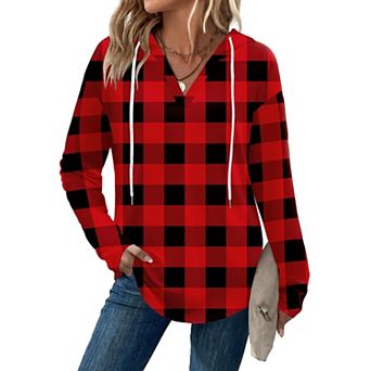 Zeagoo Hoodies for Women Fall Clothes Trendy Lightweight Long Sleeve Hooded Tops