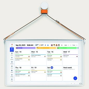 Everblog 21.5” Smart Digital Family Calendar & Chore Chart with Touchscreen Display