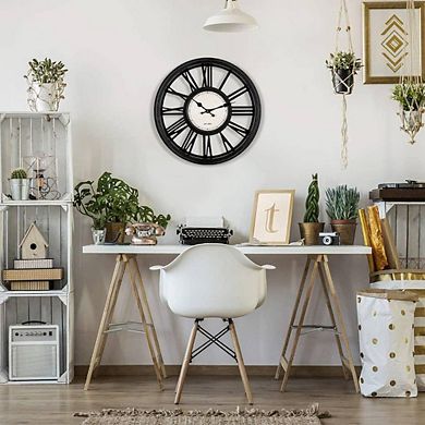 Quartz Battery Operated Hanging Wall Clock