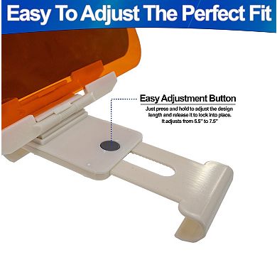 Universal Car Sun Visor Extender 2-in-1 Day & Night Anti-Glare with UV Protection