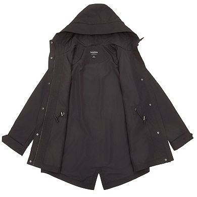 Women's Stand Collar Trench Coat Windbreaker