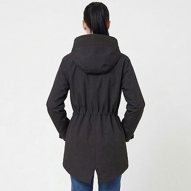 Women's Stand Collar Trench Coat Windbreaker