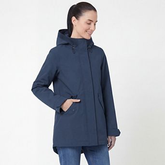 Women's Stand Collar Trench Coat Windbreaker