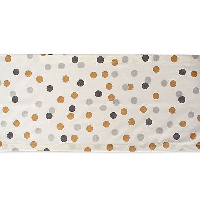 DII Metallic Confetti Table Runner