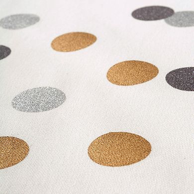 DII Metallic Confetti Table Runner