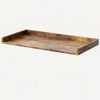 54" Laundry Countertop, Wooden Washer and Dryer Top with Non Slip Pads for Laundry Room