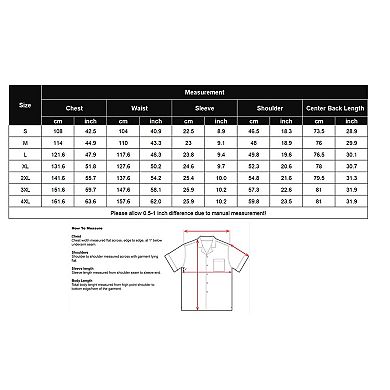 COOFANDY Mens Button Down Short Sleeve Shirt Casual Summer Stretch Dress Shirts with Pocket