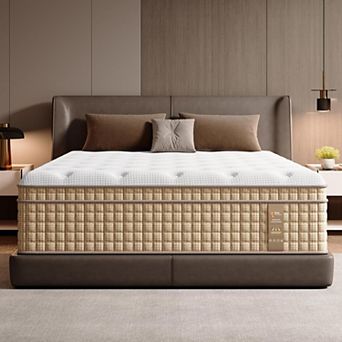 Mattress 12 Inch Hotel Collection Hybrid Extra Lumbar Shoulder Support