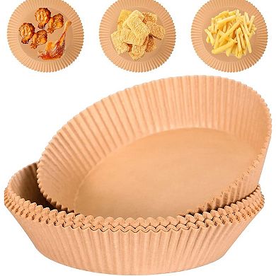 100 Pack Air Fryer Disposable Paper Liners Non Stick Baking Cooking Sheets