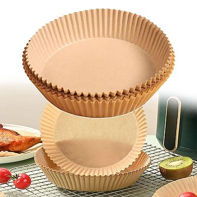 100 Pack Air Fryer Disposable Paper Liners Non Stick Baking Cooking Sheets