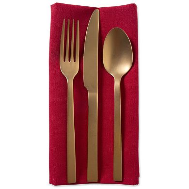 DII Solid Polyester Napkin Set/6
