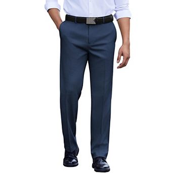 COOFANDY Men' Classic Fit Dress Pants Flat Front Straight Casual Pant Expandable Waist Suit Pant