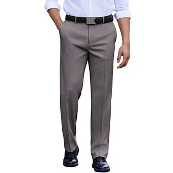 COOFANDY Men' Classic Fit Dress Pants Flat Front Straight Casual Pant Expandable Waist Suit Pant