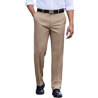 COOFANDY Men' Classic Fit Dress Pants Flat Front Straight Casual Pant Expandable Waist Suit Pant