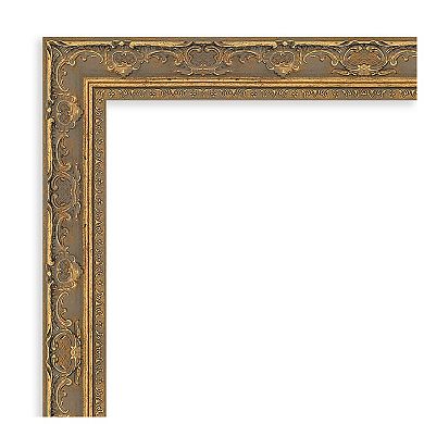 Filigree Beveled Framed Bathroom Vanity Wall Mirror