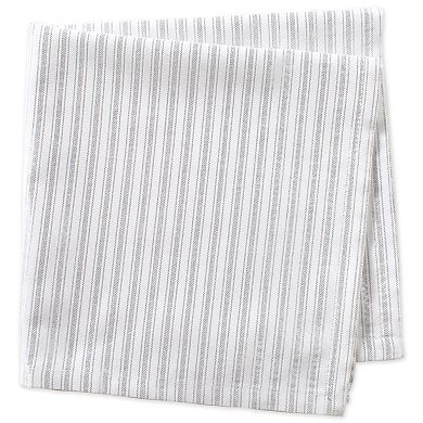 DII Christmas Stripe Napkin Set 6 Piece