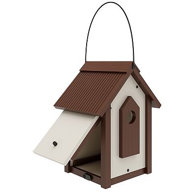 New Age Pet® ECOFLEX® Feathered Friends A-Frame Retreat Bird Feeder