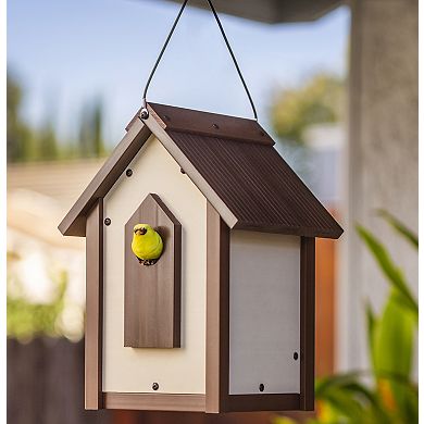 New Age Pet® ECOFLEX® Feathered Friends A-Frame Retreat Bird Feeder