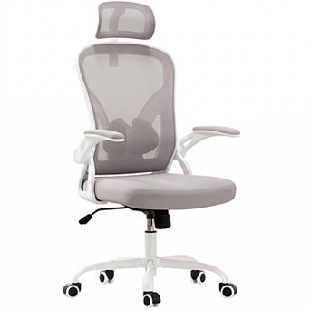 Ergonomic High Back Office Chair with Headrest and Adjustable Lumbar Support