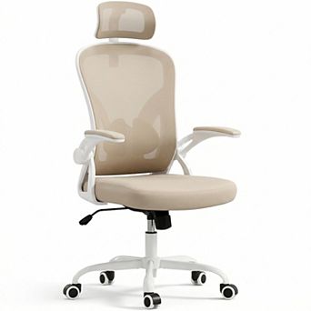 Ergonomic High Back Office Chair with Headrest and Adjustable Lumbar Support