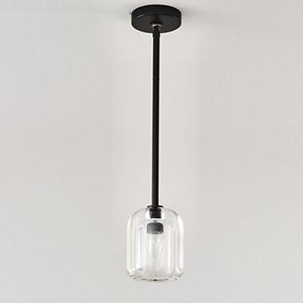 Heavy Duty Industrial Solid Crystal Pendant Light Fixture for Kitchens and Dining Rooms