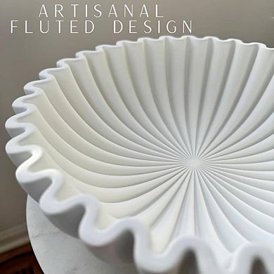 Modern Concrete Centerpiece Decorative Fruit Bowl