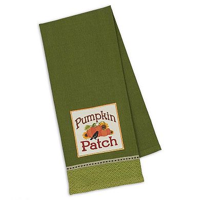 DII Fall Embellished Dishtowel Set/3