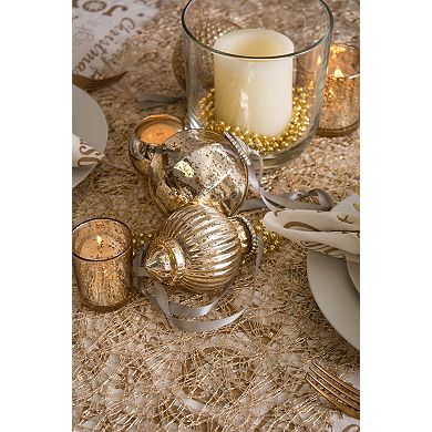 DII Sequin Mesh Table Runner