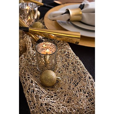 DII Sequin Mesh Table Runner