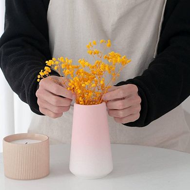Pink Ceramic Ornamental Decorative Vase